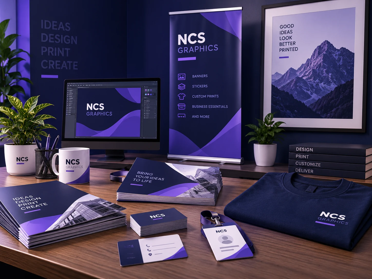 NCS Graphics printing, branding and customization services
